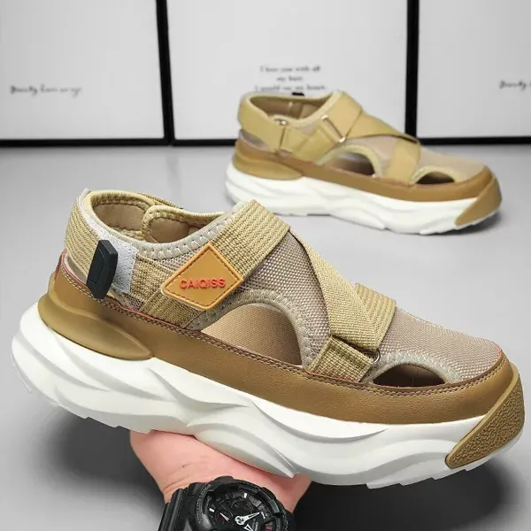 185_Tan_Mesh_Orignal_Sandal