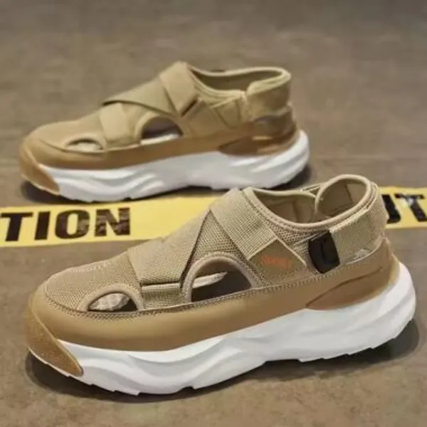 185_Tan_Mesh_Orignal_Sandal