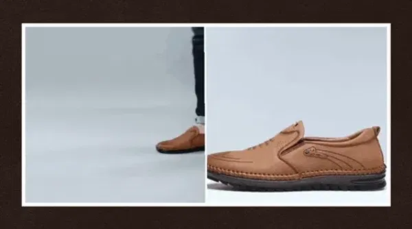 112_Beige_Syntethic_Leather_Casual_Shoes_For_Men
