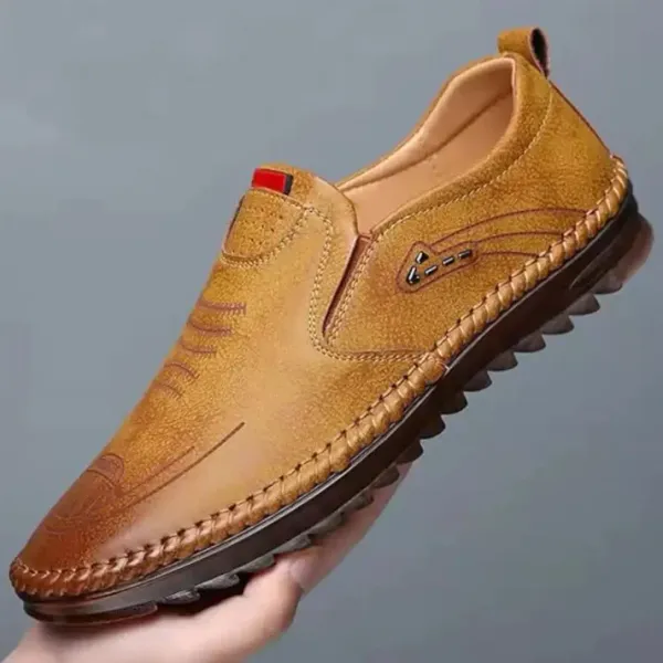 112_Beige_Syntethic_Leather_Casual_Shoes_For_Men