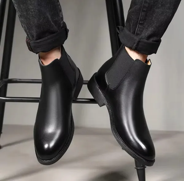 1045_BlackChelsea_Boot