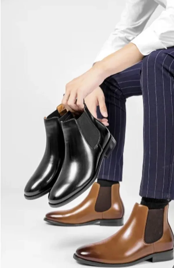 1045_BlackChelsea_Boot