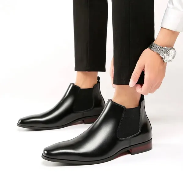 1045_BlackChelsea_Boot