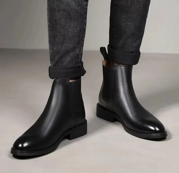 1045_BlackChelsea_Boot