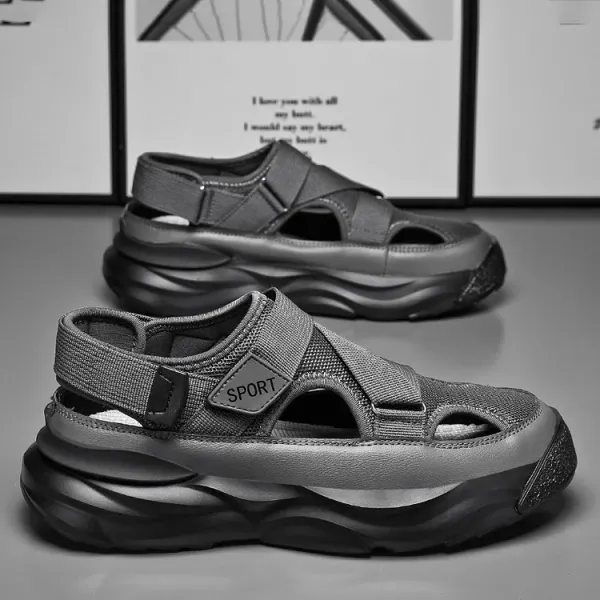 185_Grey_Mesh_Orignal_Sandal