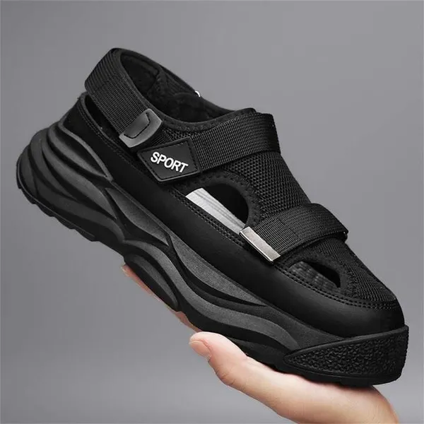 185_Black_Mesh_Orignal_Sandal