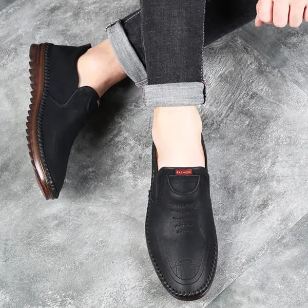 112_Black_Syntethic_Leather_Casual_Shoes_For_Men