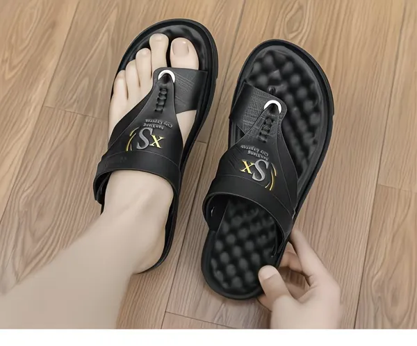 555_Black_Mens_Casual_Sandals