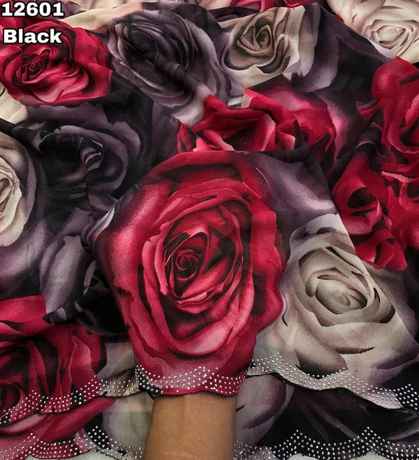 Red_georgette_Premium_Flora_Digital_Print_For_Women