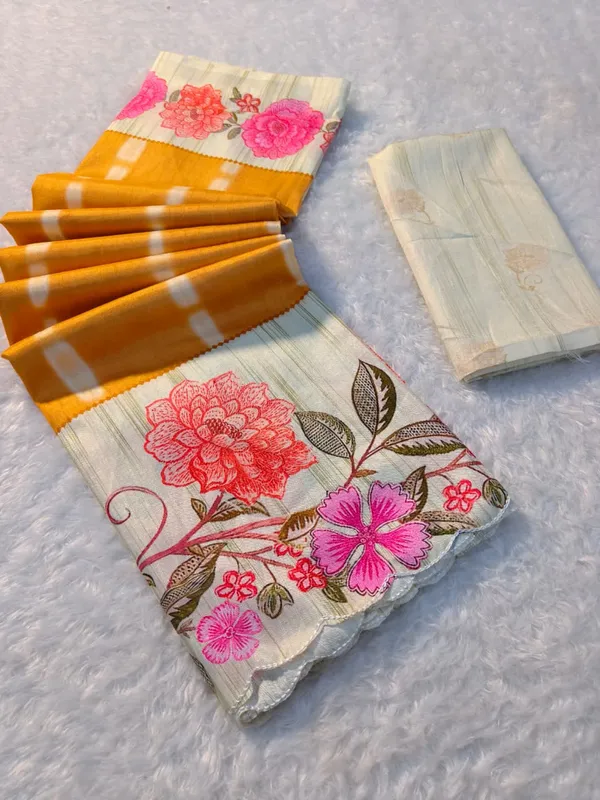 Yellow_Linen_Premium_Digital_Print_For_Women