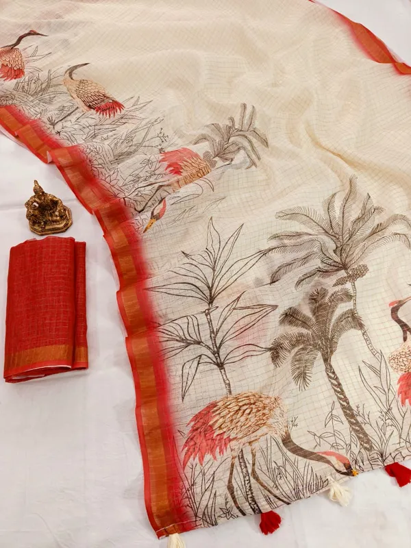 Cream_Linen_Premium_Digital_Print_For_Women