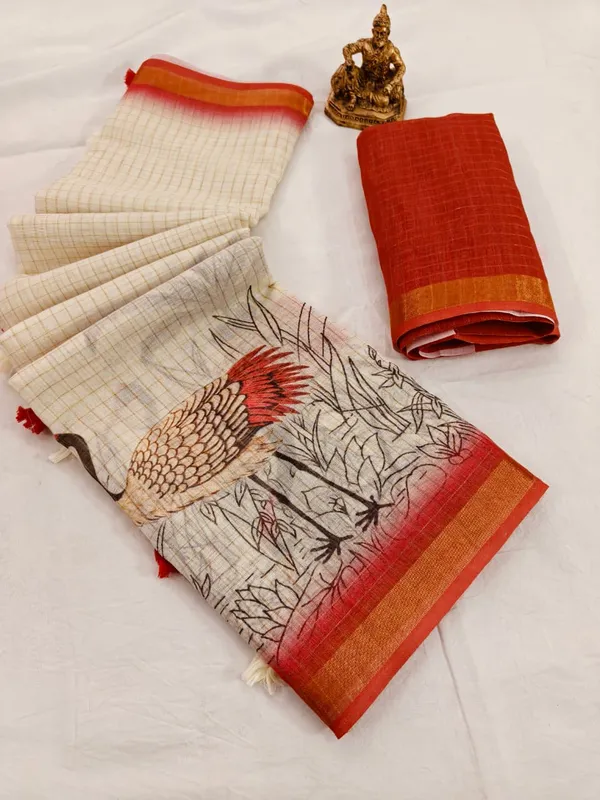Cream_Linen_Premium_Digital_Print_For_Women