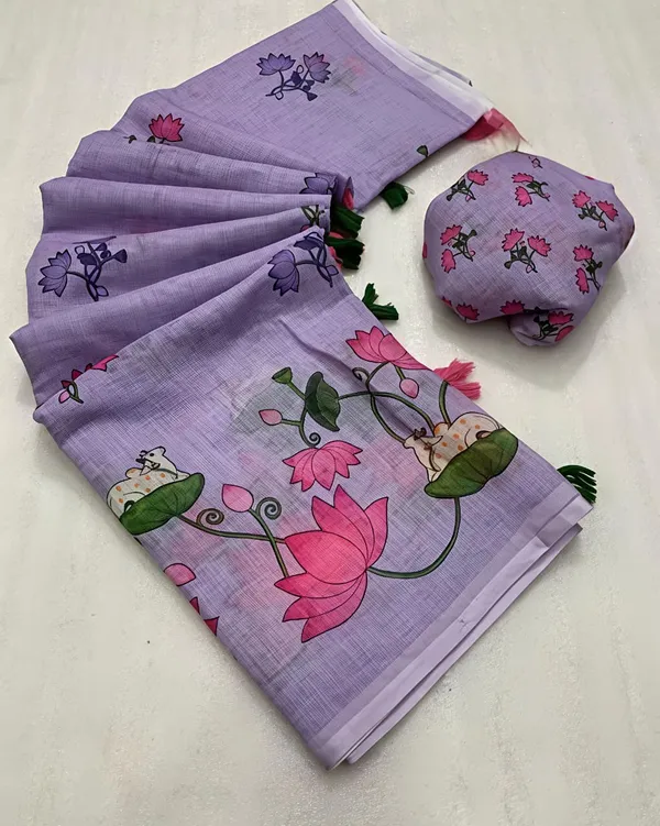 Purple_Linen_Premium_Digital_Print_For_Women