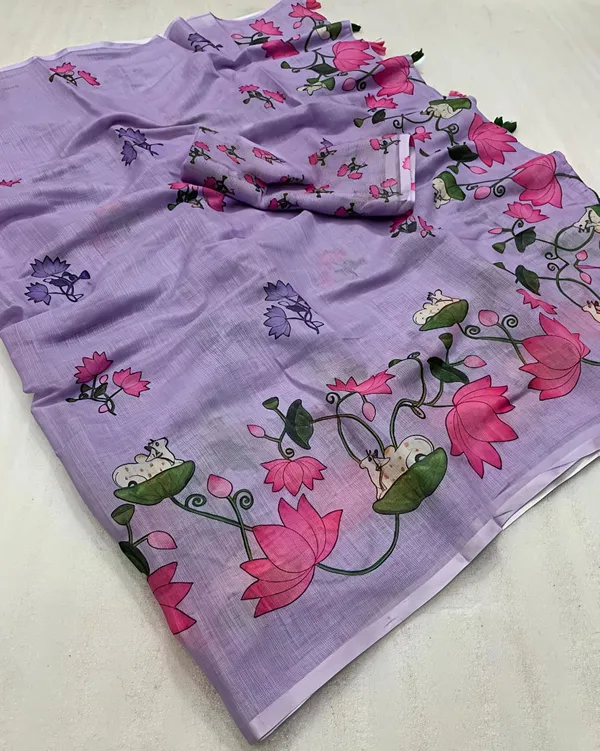 Purple_Linen_Premium_Digital_Print_For_Women