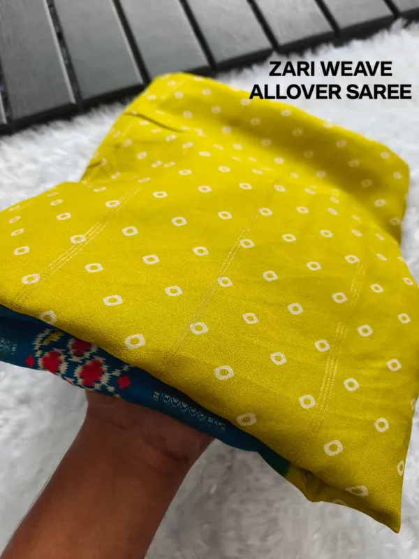 Yellow_Marshmallow_Premium_bandhani_patola_print_For_Women