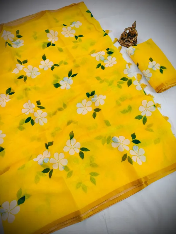 Yellow_Linen_Premium_Flora_Digital_Print_For_Women