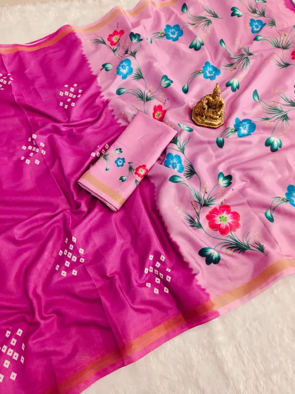 Pink_mull_mull_cotton_Premium_Digital_Print_For_Women