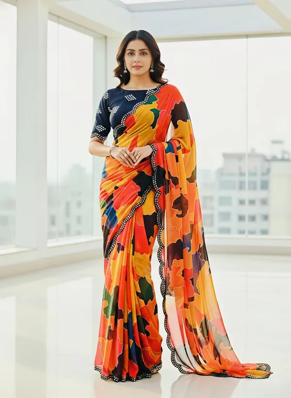Multi_Colour_georgette_Premium_Digital_Print_For_Women