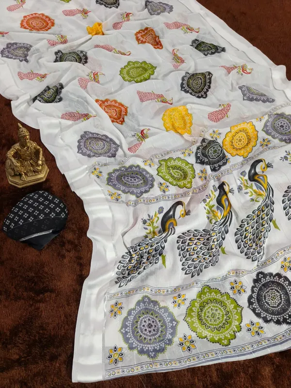 Gray_georgette_Premium_Digital_Print_For_Women