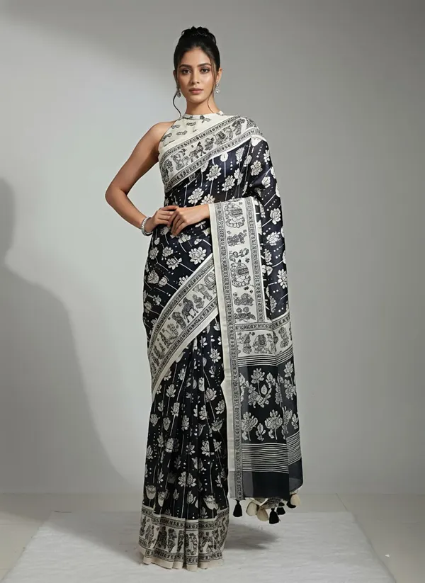 Black_ikkat_siIK_Premium_Digital_Print_For_Women