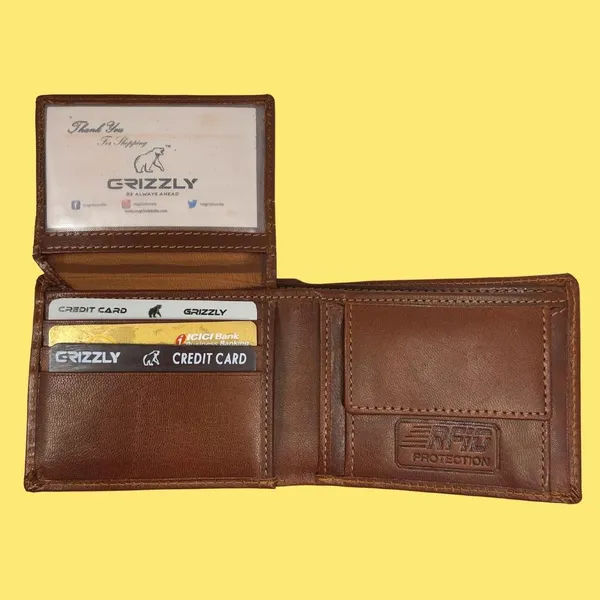Tan_Trendy_Genuine_Leather_Wallet_For_Men