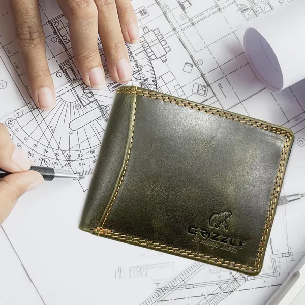 Grey_Trendy_Genuine_Leather_Wallet_For_Men