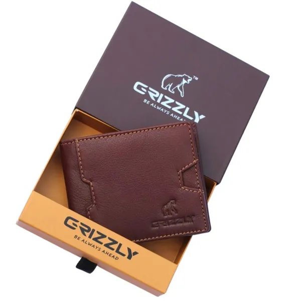 Maroon_Trendy_Genuine_Leather_Canvas_Wallet_For_Men