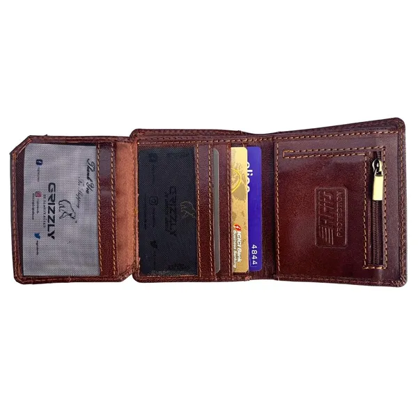 Grizzly__Mens_Combo_Genuine__Leather_Wallet_And_Belt