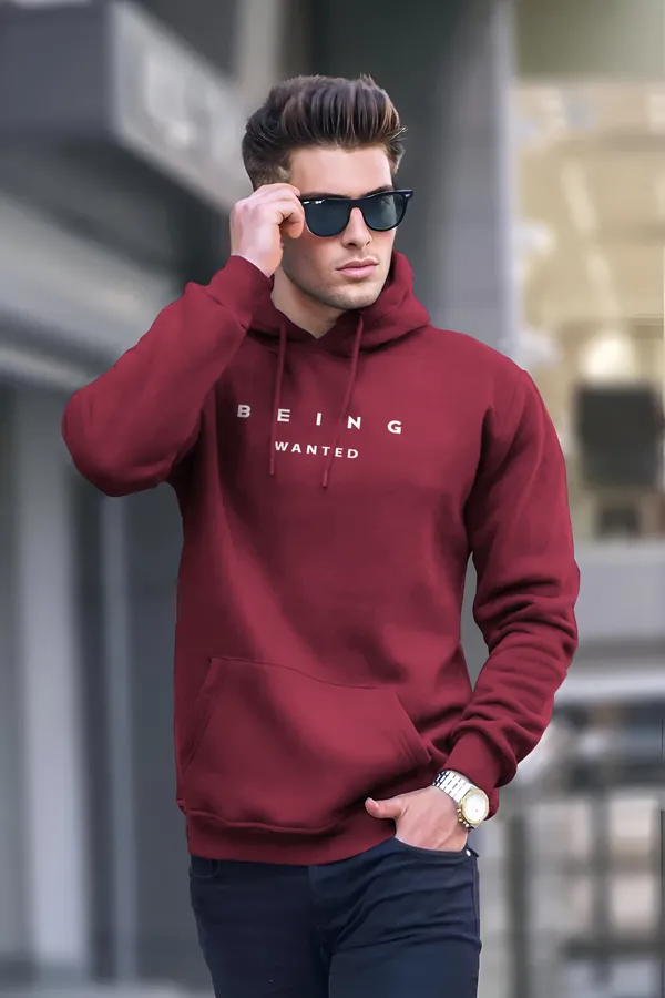 Maroon_Premium_Pure_Cotton_Hoodie_For_Men
