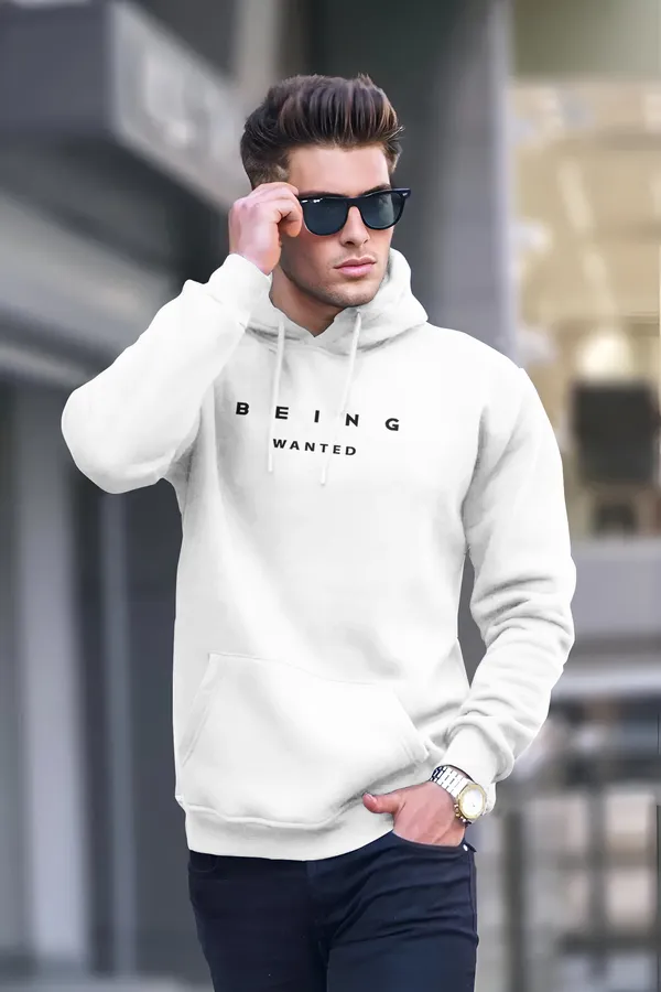 White_Premium_Pure_Cotton_Hoodie_For_Men