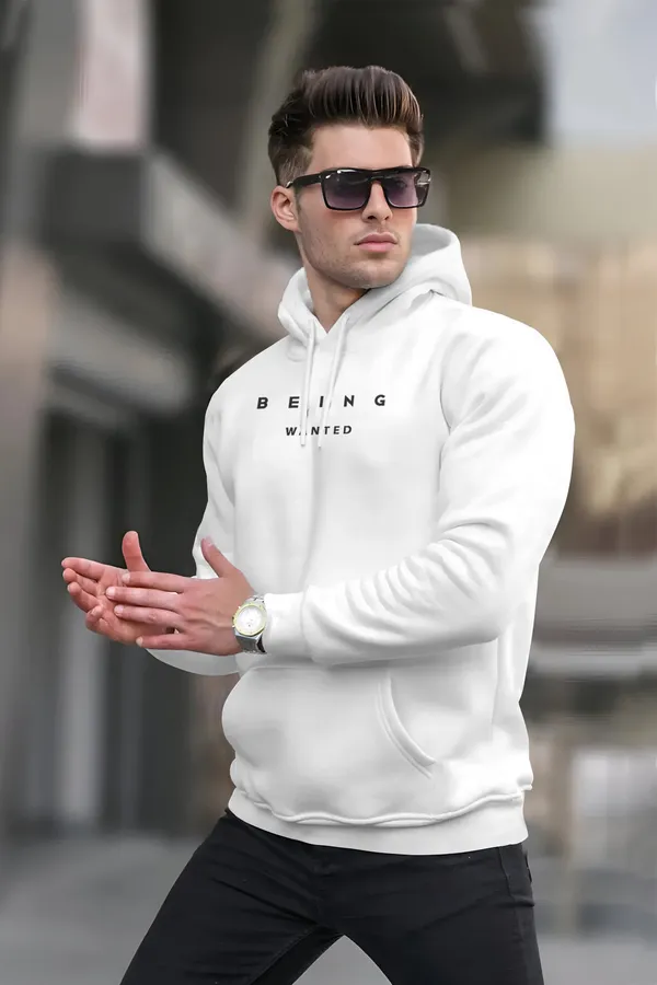 White_Premium_Pure_Cotton_Hoodie_For_Men