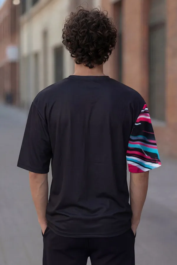BEING_WANTED_Tie_&_Dye_Men_Round_Neck_Multicolor_T-Shirt
