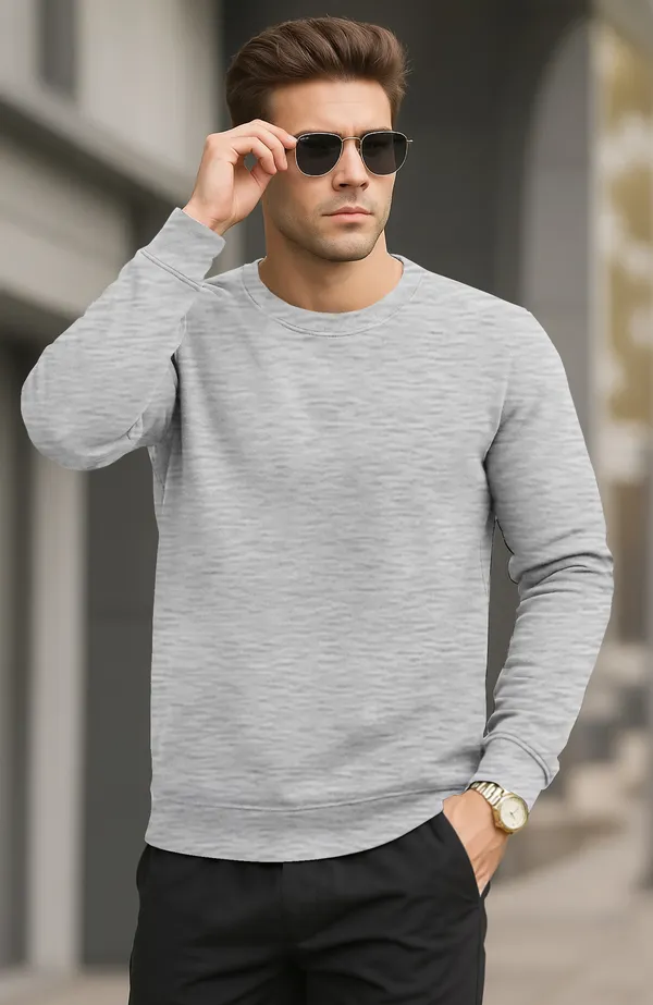 Grey_Premium_Pure_Cotton_Full_Sleeve_Sweatshirt_For_Men