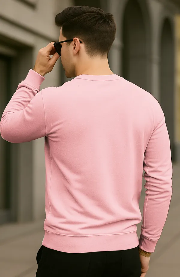Pink_Premium_Pure_Cotton_Full_Sleeve_Sweatshirt_For_Men