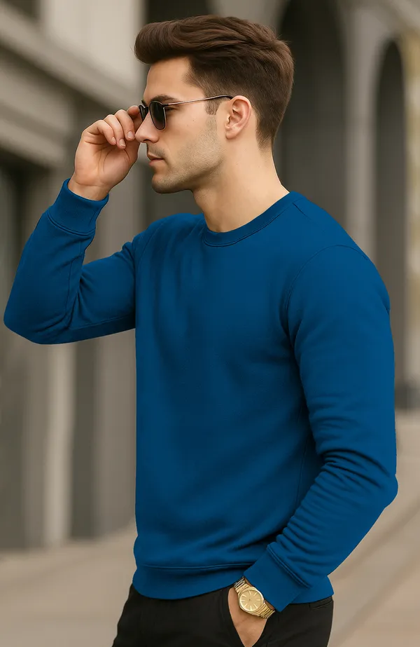 Blue_Premium_Pure_Cotton_Full_Sleeve_Sweatshirt_For_Men