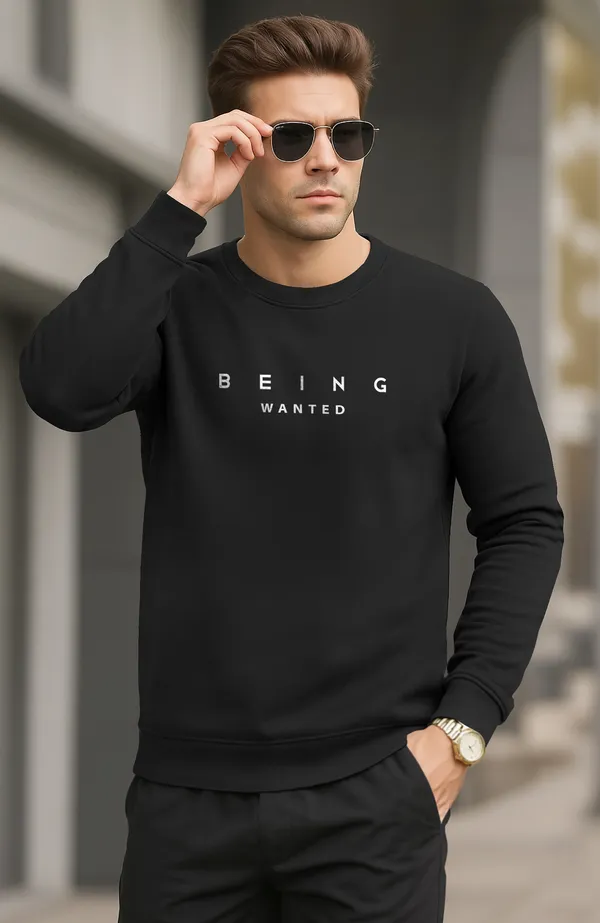 Black_Premium_Pure_Cotton_Full_Sleeve_Sweatshirt_For_Men