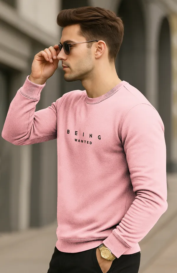 Pink_Premium_Pure_Cotton_Full_Sleeve_Sweatshirt_For_Men