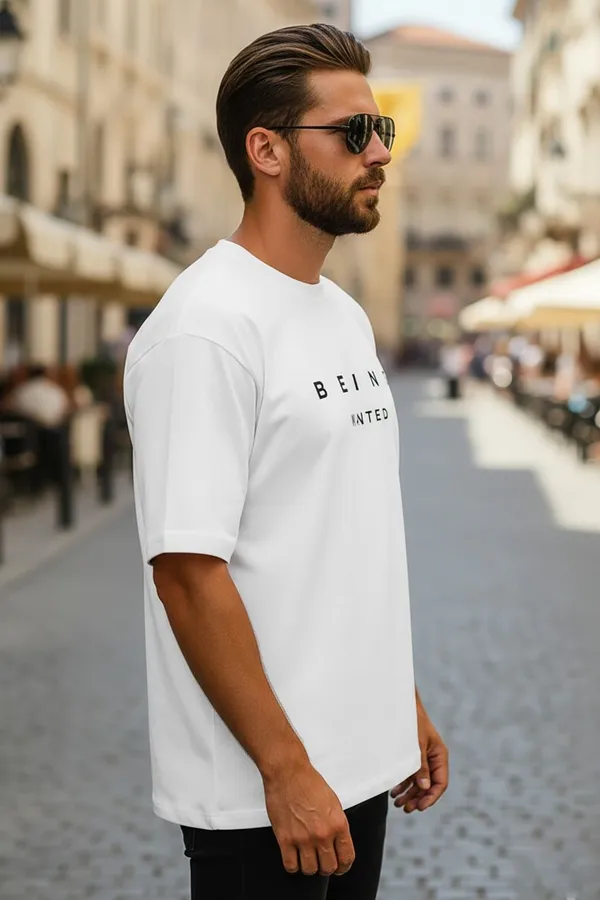 BEING_WANTED_Typography_Men_Round_Neck_White_T-Shirt