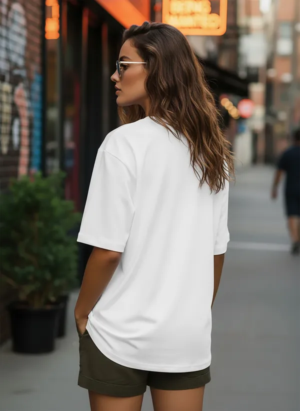 BEING_WANTED_Typography_Women_Round_Neck_White_T-Shirt