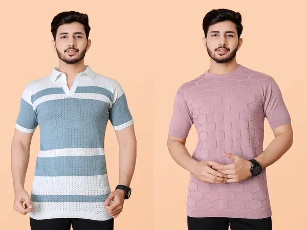 Blue-White_&_Light_Pink_Cotton_Colorblock_Regular_Tshirt_For_Men_(Pack_of_2)