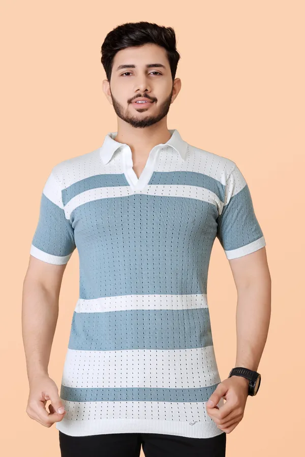 Blue-White_Cotton_Colorblock_Regular_T-Shirt_for_Men