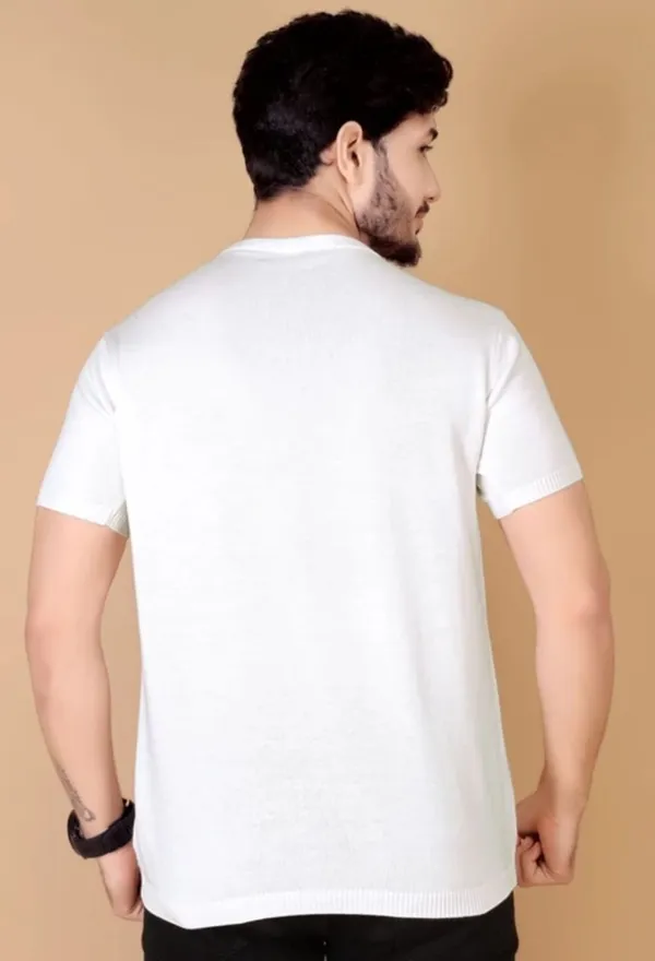 White_Cotton_Colorblock_Regular_Tshirt_For_Men