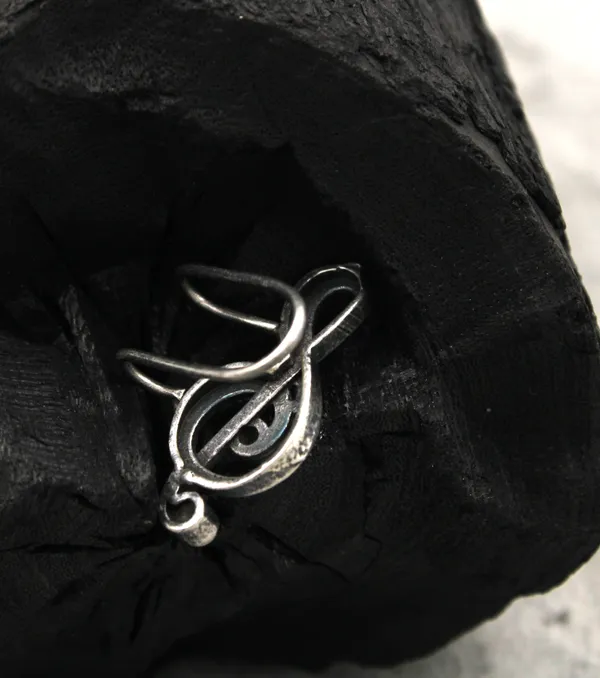 GURJARI_JEWELLERS_Oxidized_Ear_Cuffs_–_Antique_Silver_Finish_–_Adjustable_Clip-On_Earrings_–_Multiple_Designer_Styles__SET_OF_4