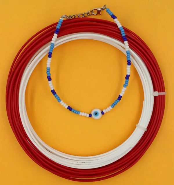 Fashion_Boho_Beads_Rice___Evileye_Beads_Colorful_Beaded_Anklet_for_Girls_Brass_Anklet
