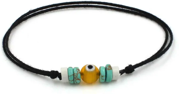 Turquoise_+_Yellow_Round_Evileye_Black_Thread_anklet_Cotton_Dori_Anklet