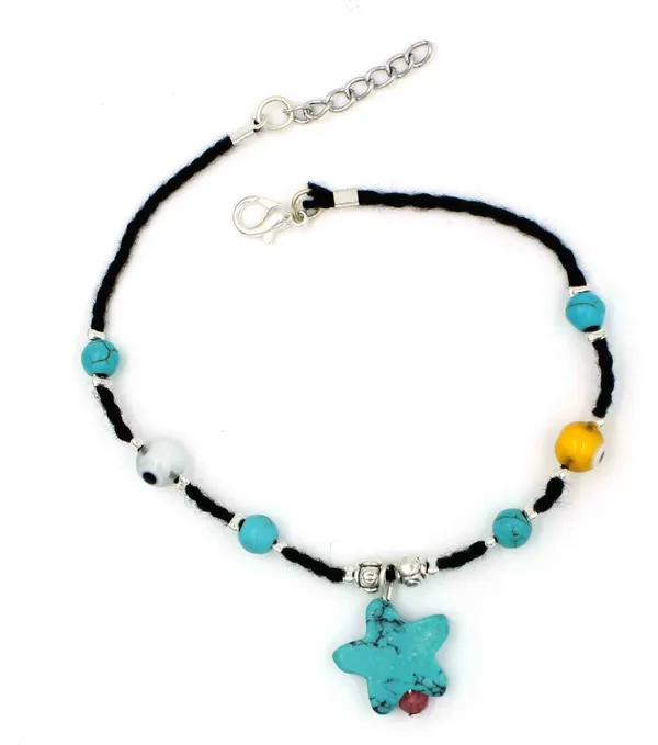 Black_Thread_Anklet_with_Turquoise_+_EvileEye_+_oxidised_Beads_Cotton_Cotton_Dori_Anklet