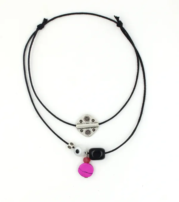 New_Black_Thread_anklet_with_OXIDISED_+_BATI_beads_for_girls_and_women_Cotton_Dori_Anklet