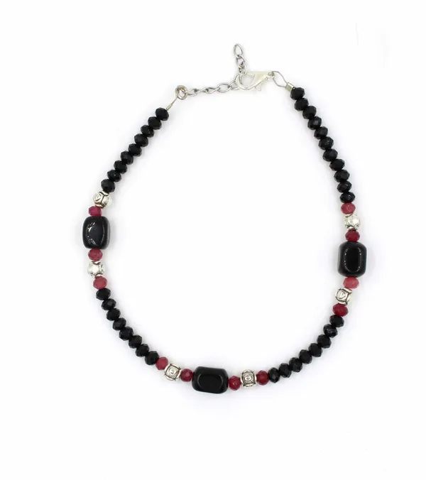 Black_BATI_crystal_beads_Anklet_for_girls_and_women_Metal_Anklet
