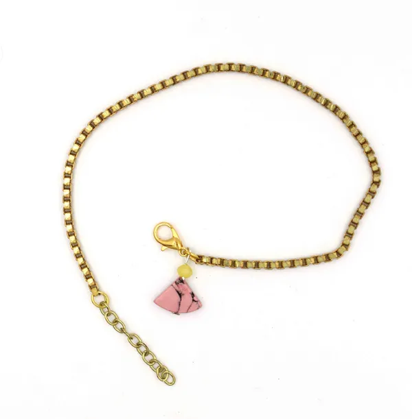Golden_chain_with_Turquoise_Beads_Anklets_for_Girls_Metal_Anklet