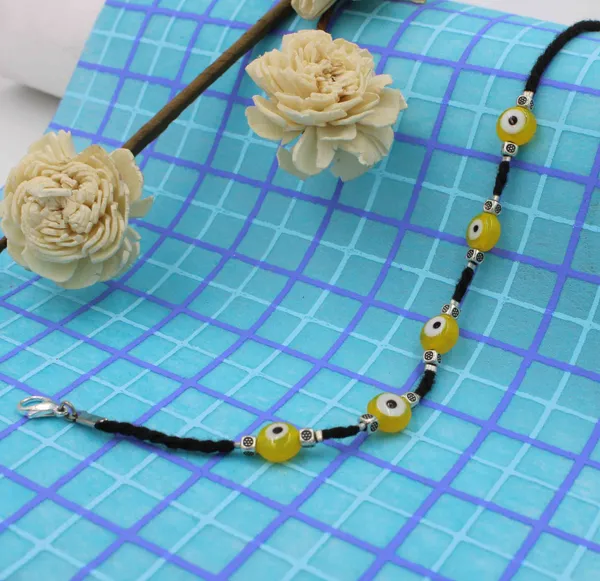 Black_Thread_and_EVILEYE_Beads_Adjustable_Anklet_Cotton_Dori_Anklet
